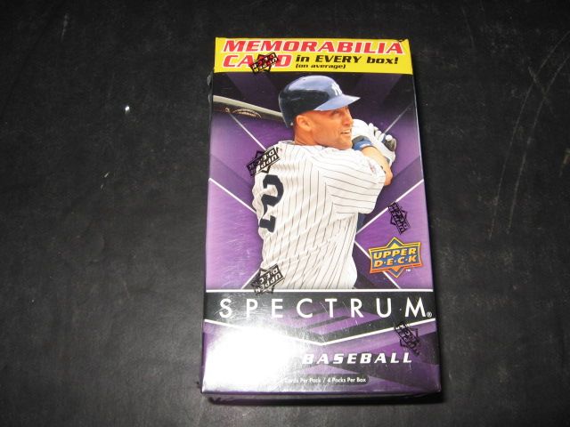 2009 Upper Deck Spectrum Baseball Blaster Box (4/5)