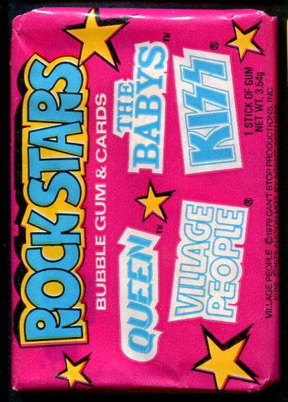 1979 Donruss Rock Stars Unopened Wax Pack