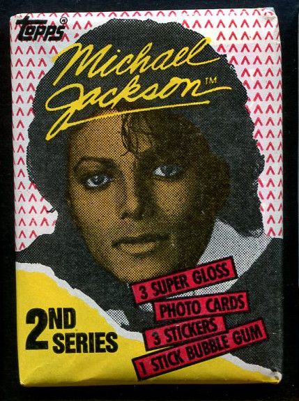 1984 Topps Michael Jackson Series 2 Unopened Wax Pack