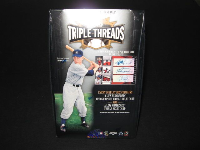 2007 Topps Triple Threads Baseball Box (Hobby)