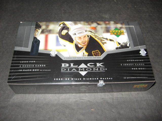 2005/06 Upper Deck Black Diamond Hockey Box (Hobby)