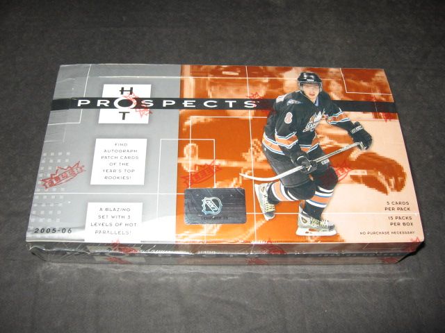 2005/06 Fleer Hot Prospects Hockey Box (Hobby)