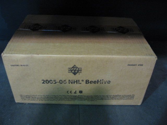 2005/06 Upper Deck Bee Hive Hockey Case (Hobby) (16 Box)