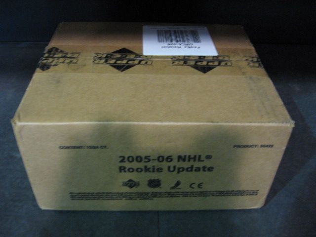 2005/06 Upper Deck Rookie Update Hockey Case (Hobby) (12 Box)