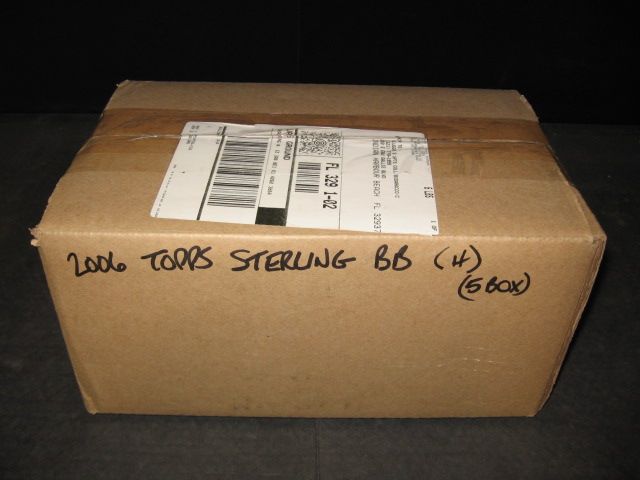 2006 Topps Sterling Baseball Case (Hobby) (5 Box)