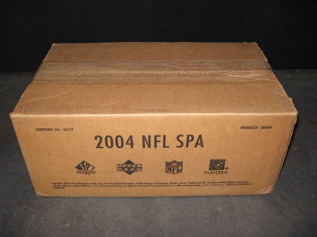 2004 Upper Deck SP Authentic Football Case (Hobby) (12 Box)