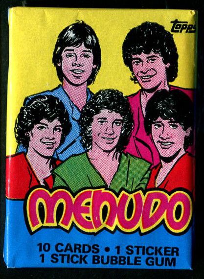 1983 Topps Menudo Unopened Wax Pack