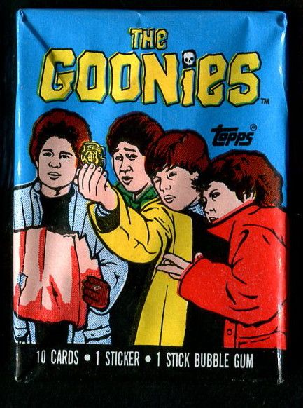 1985 Topps Goonies Unopened Wax Pack