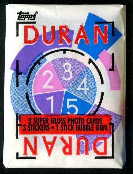 1985 Topps Duran Duran Unopened Wax Pack