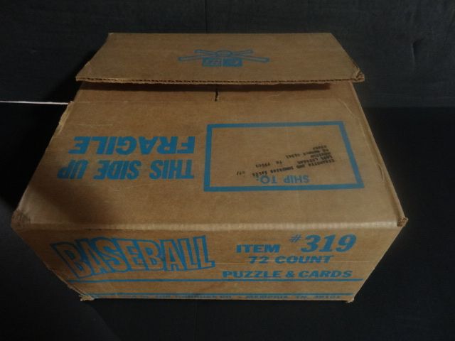 1983 Donruss Baseball Rack Pack Case