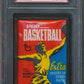 1971/72 Topps Basketball Unopened Wax Pack PSA 7