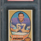 1970 Topps Football Unopened 1st Series Cello Pack PSA 8