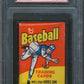 1975 Topps Baseball Unopened Mini Wax Pack PSA 6