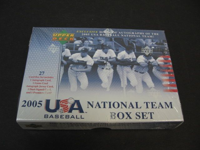 2005 Upper Deck USA Baseball National Team Factory Set