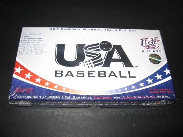 2007 Upper Deck Team USA Baseball Factory Set