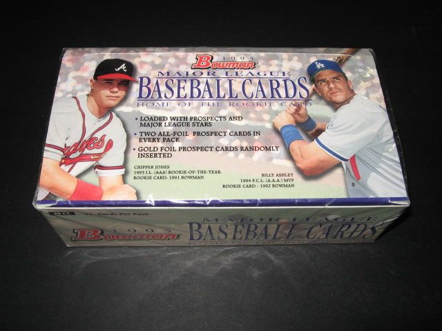 1995 Bowman Baseball Jumbo Box