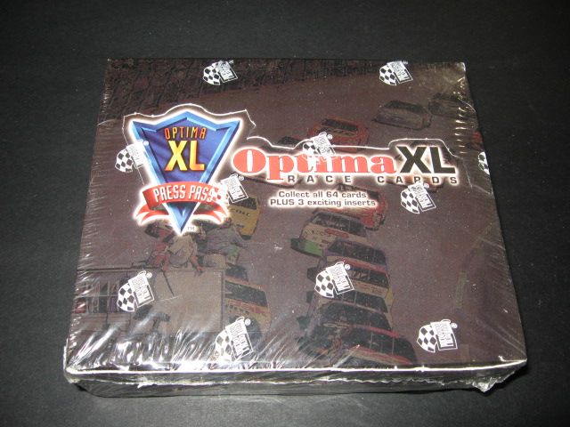 1994 Press Pass Optima XL Racing Race Cards Box