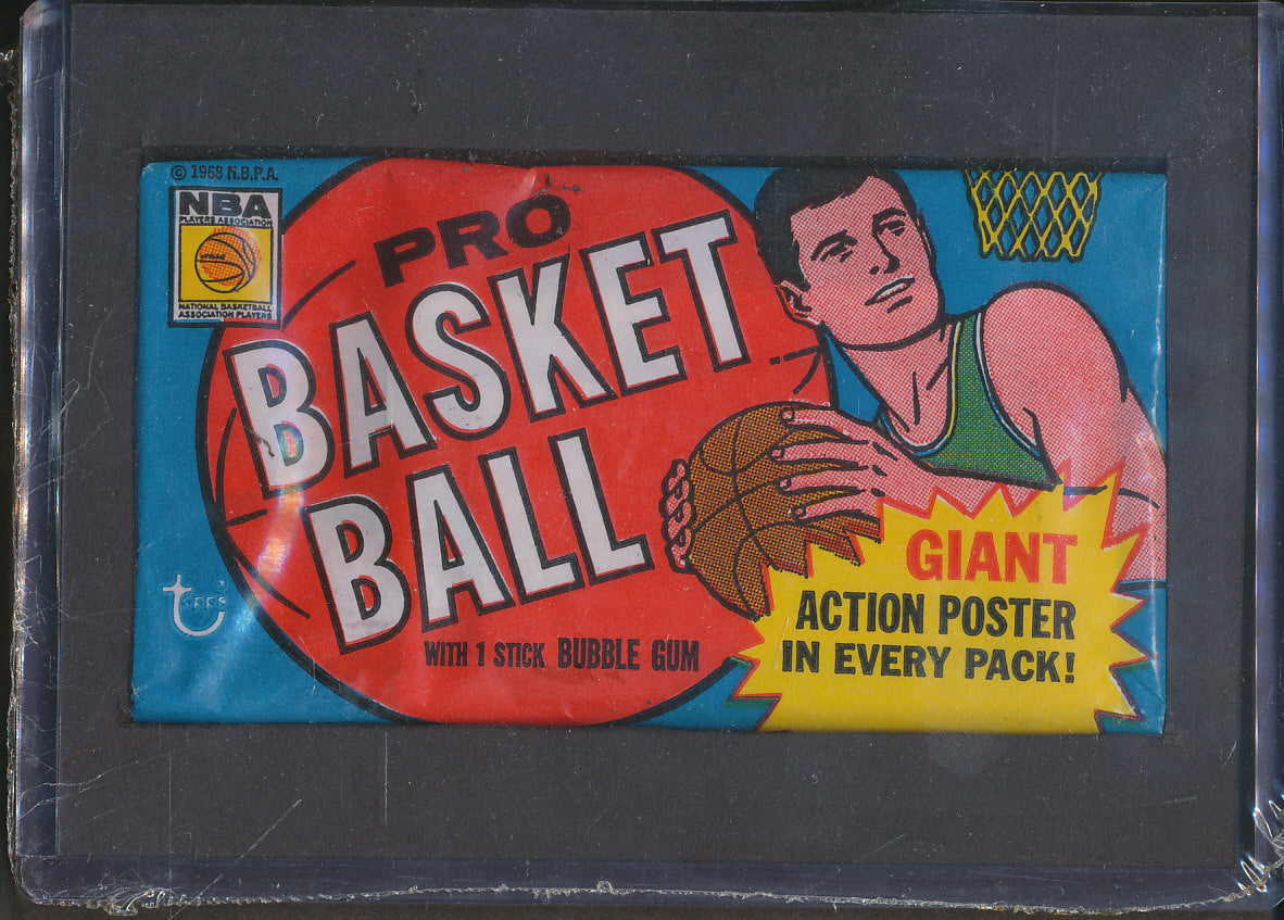 1970/71 Topps Basketball Unopened Wax Pack