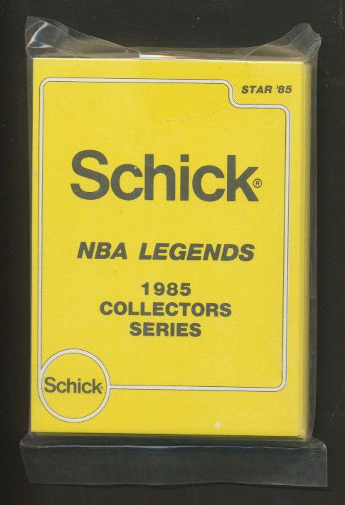1985 Star Basketball Schick Legends Complete Set