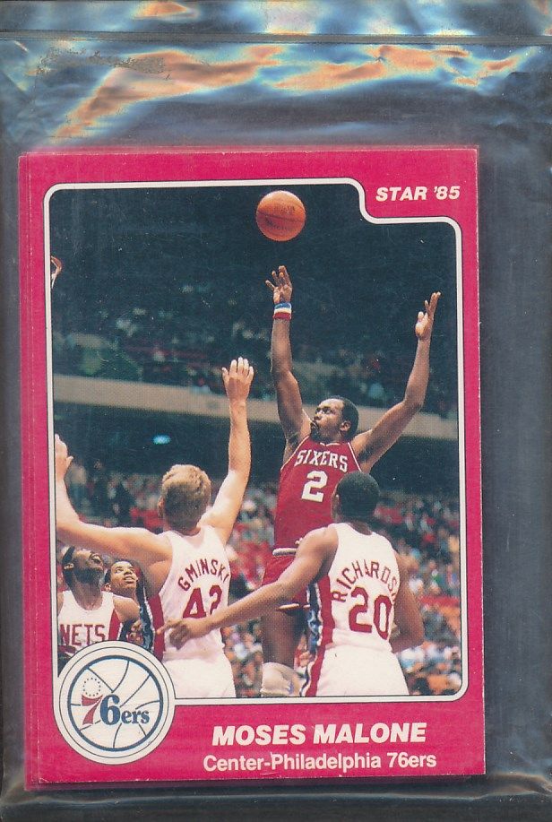 1984/85 Star Basketball 76'ers Complete Bagged Set Barkley