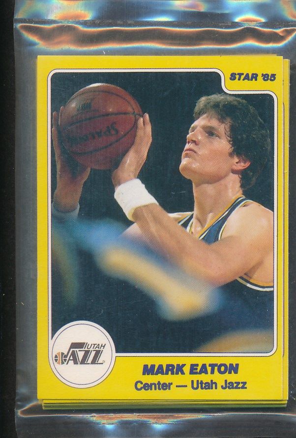 1984/85 Star Basketball Jazz Complete Bagged Set Stockton RC