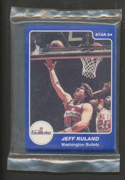 1983/84 Star Basketball Bullets Complete Bagged Set
