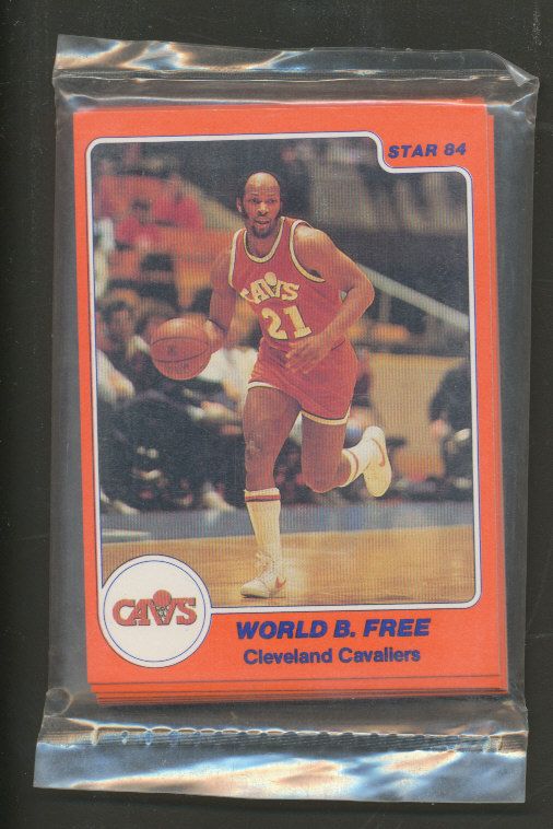 1983/84 Star Basketball Cavaliers Complete Bagged Set