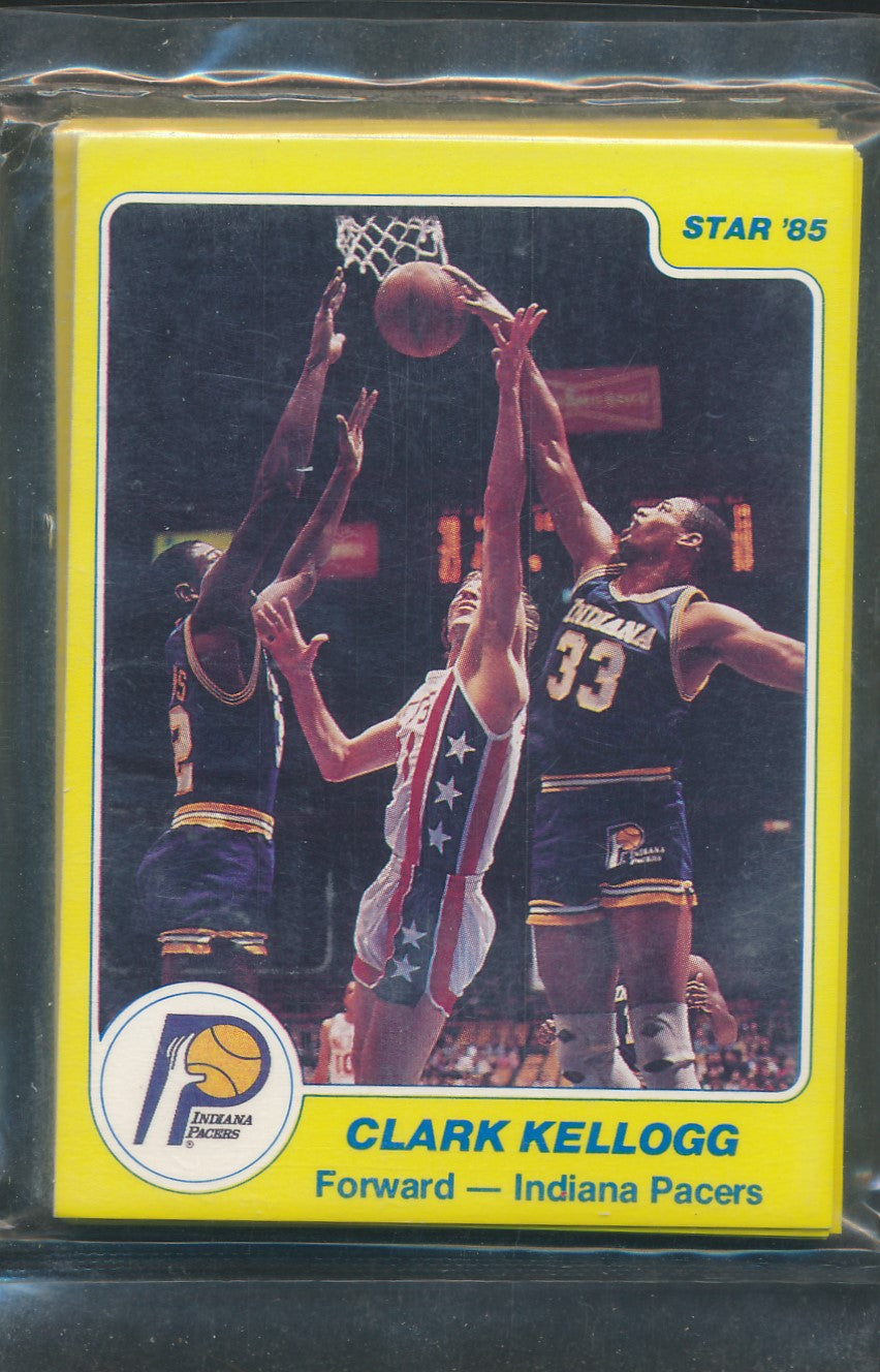 1984/85 Star Basketball Pacers Complete Set (Sealed)