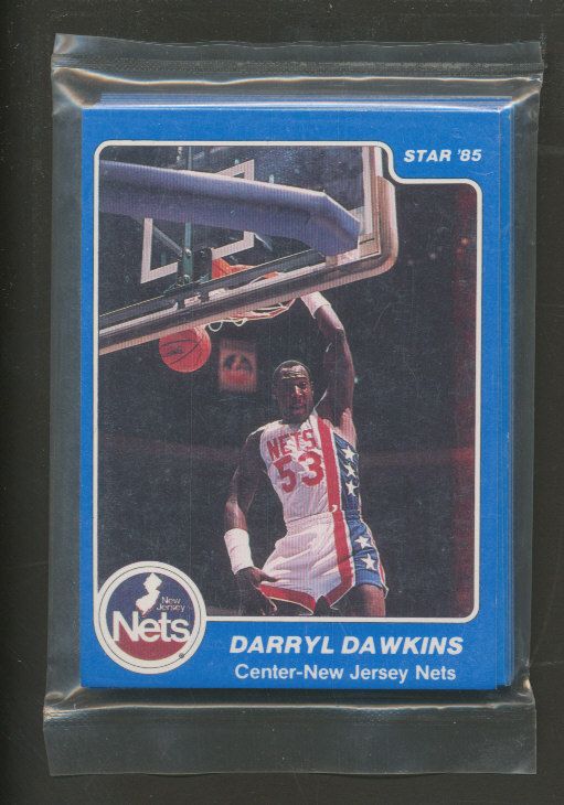 1984/85 Star Basketball Nets Complete Bagged Set