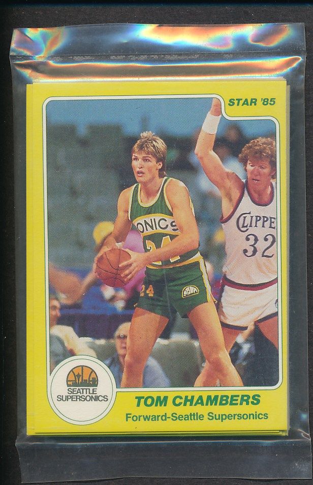 1984/85 Star Basketball Supersonics Complete Bagged Set