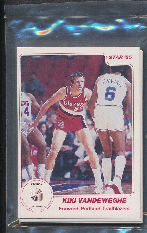 1984/85 Star Basketball Trail Blazers Complete Bagged Set