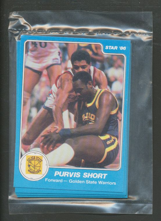 1985/86 Star Basketball Warriors Complete Bagged Set