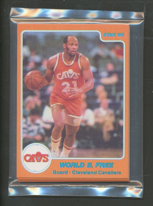 1985/86 Star Basketball Cavaliers Complete Bagged Set