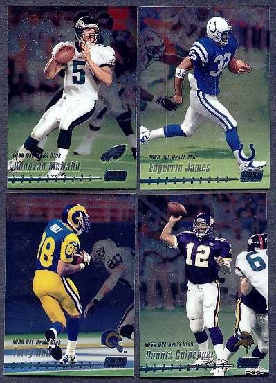 1999 Topps Stadium Club Chrome Football Complete Set (150) NM/MT MT