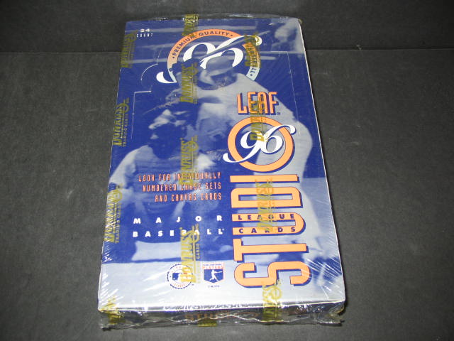 1996 Donruss Leaf Studio Baseball Box