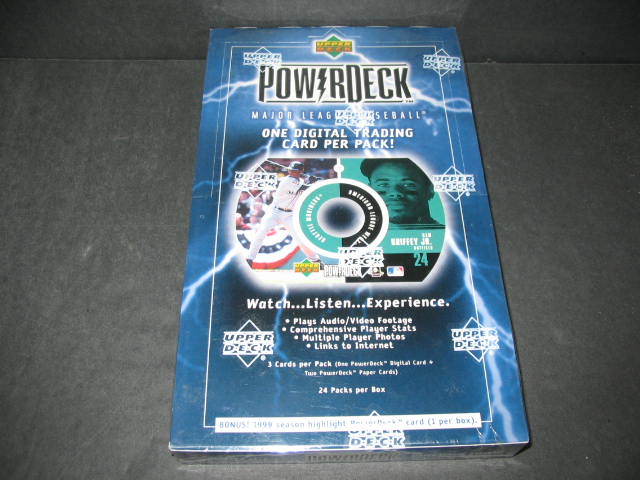 1999 Upper Deck Powerdeck Baseball Box