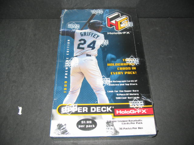 1999 Upper Deck HoloGrFx Baseball Box (Retail)