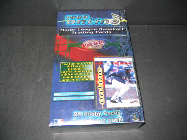 1998 Pacific On Line Baseball Box