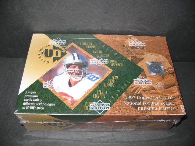 1997 Upper Deck UD3 Football Box (Hobby)