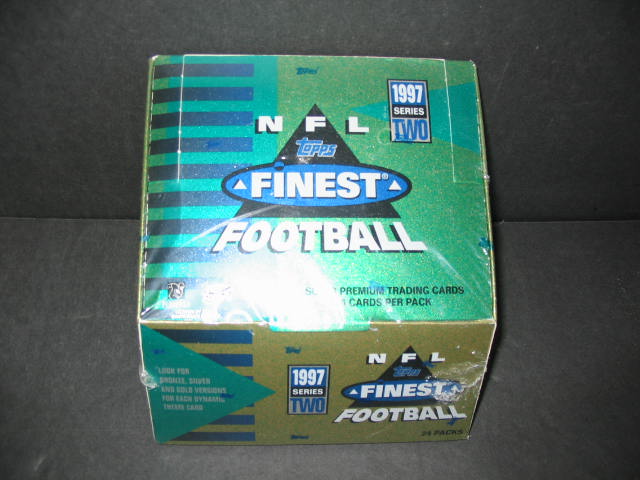 1997 Topps Finest Football Series 2 Box (Hobby)