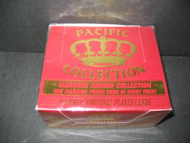 1994 Pacific Marquee Crown Collection Football Box