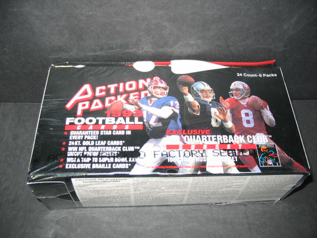 1993 Action Packed Football Box