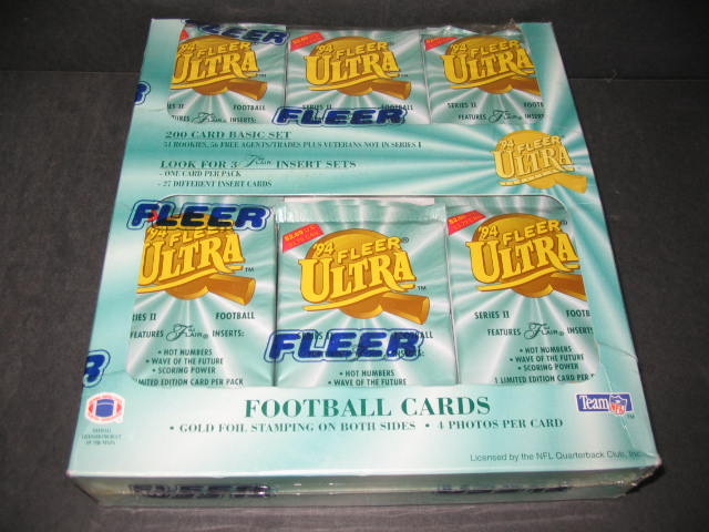 1994 Fleer Ultra Football Series 2 Box (Magazine)