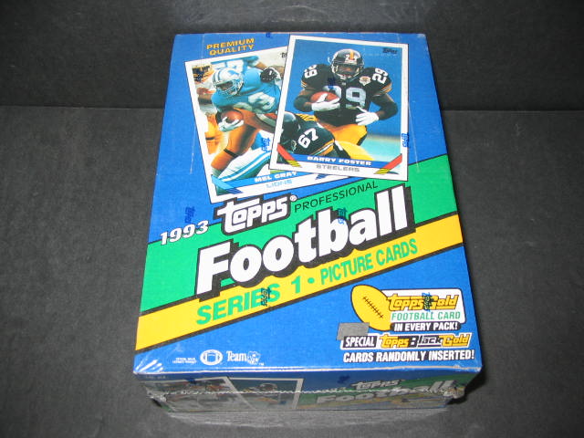 1993 Topps Football Series 1 Box