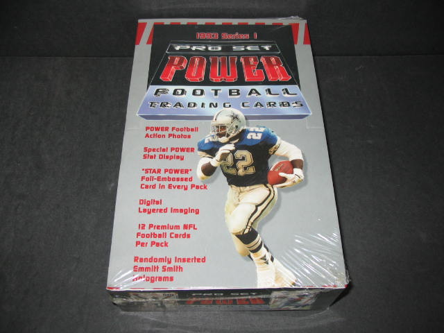 1993 Pro Set Power Football Series 1 Box