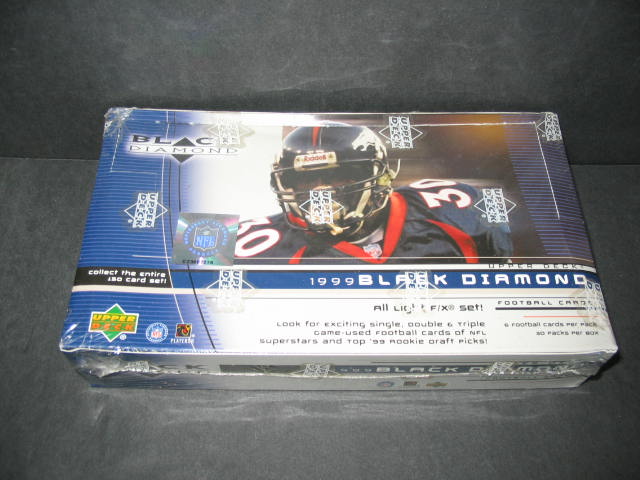 1999 Upper Deck Black Diamond Football Box (Hobby)