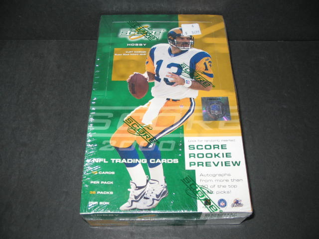 2000 Score Football Box (Hobby)