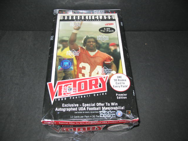 1999 Upper Deck Victory Football Box (36/12)