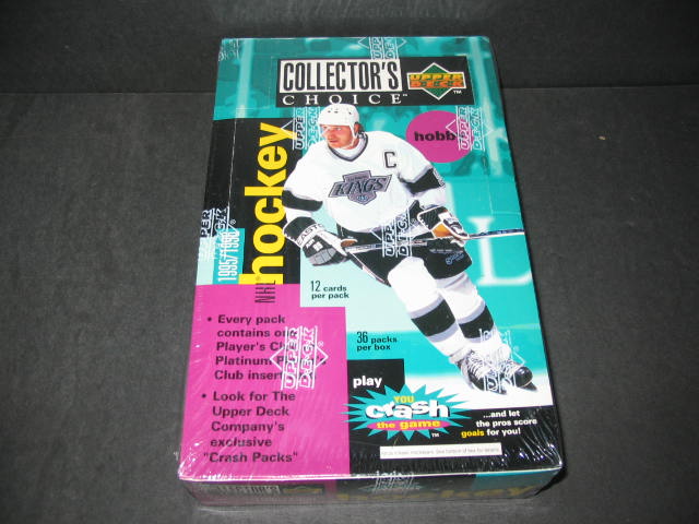 1995/96 Upper Deck Collector's Choice Hockey Box (Hobby) (36/12)