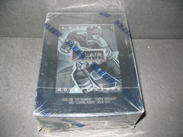 1994/95 Fleer Flair Hockey Series 1 Box